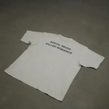 T-Shirt Social Media Killed Romance