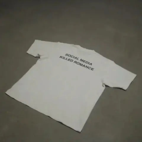 T-Shirt Social Media Killed Romance